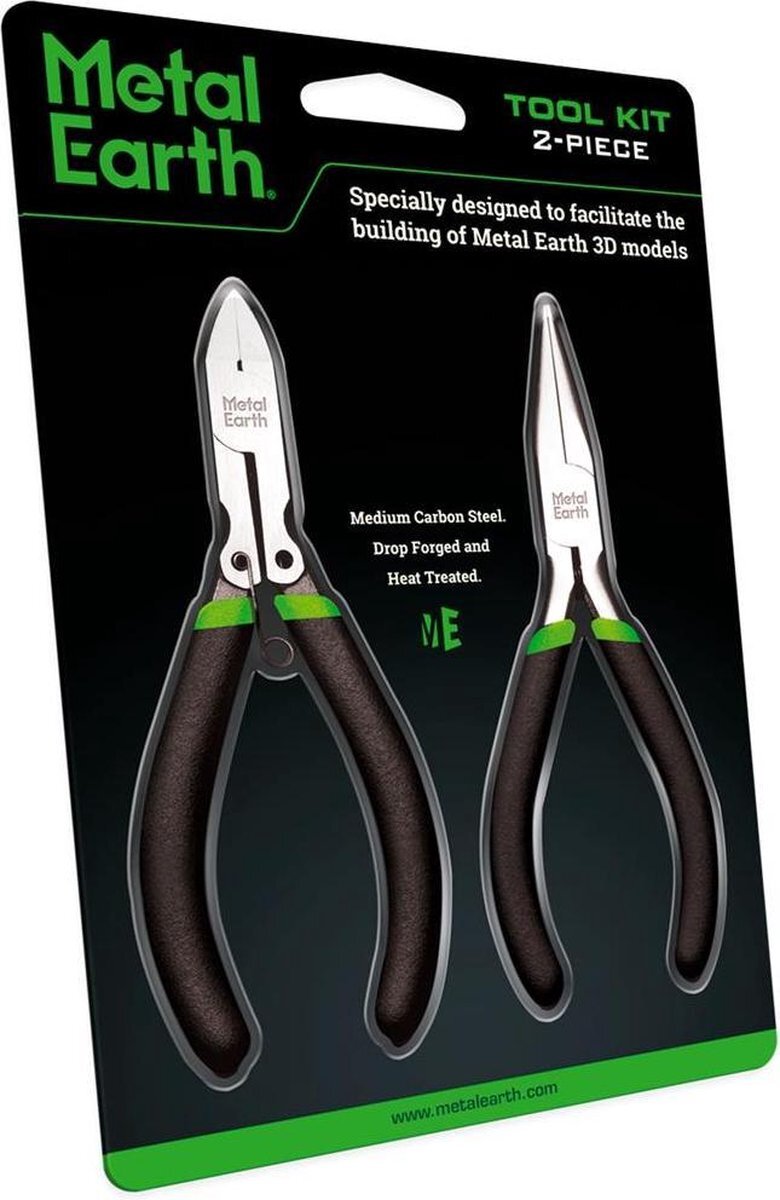 Metal earth gereedschap tool kid 2 delig, punttang en clipper