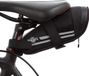 Unyqoos® Zadeltas Fiets Zwart Textiel Waterafstotend 1L Reflecterend Afneembaar