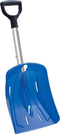 Prosperplast Sneeuwschep - uitschuifbaar - blauw - kunststof - sneeuwschuiver
