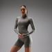 MyProtein MP Women's Tempo Ultra Seamless Zip Up Jacket - Donker Truffel - XS