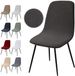 Sans marque Ensemble de 6 housses de chaise de luxe - Élastique et lavable