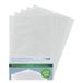 SIGEL SM182 50 hoezen 4 zichten, A4, gevouwen, voor 21 x 29,7 cm, kunststof, transparant