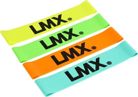 Lifemaxx Mini Band Set - Level 1 - Yellow - 10 Pieces