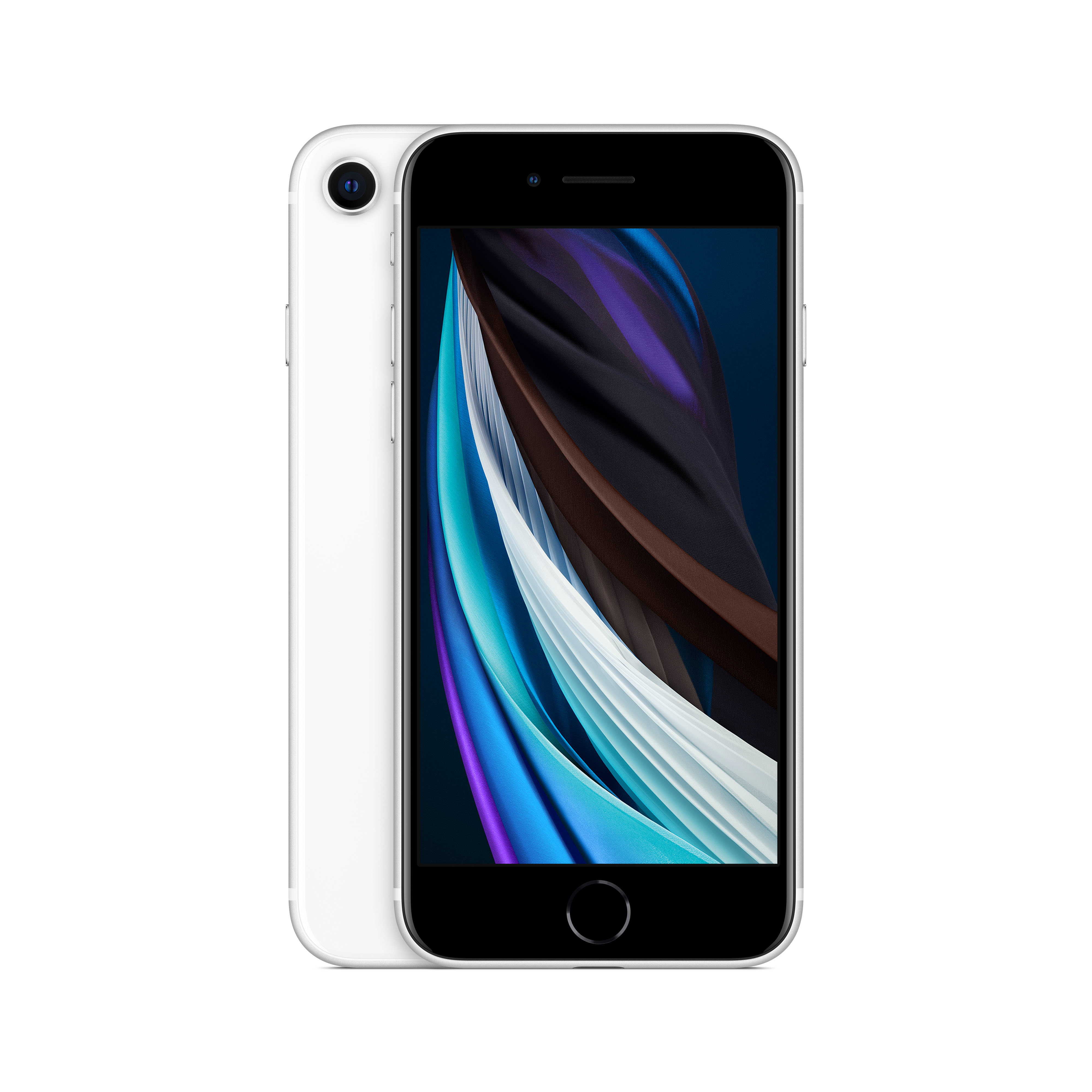 Forza Refurbished Apple iPhone SE (2020) 128GB White - Licht gebruikt