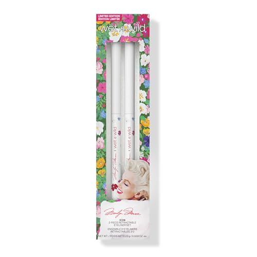 Wet n Wild Marilyn Monroe Icon Retractable Eyeliner Set - 2-Piece