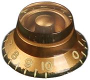 Boston KG-160I-R Bellknop, Vintage Relic Gold met Embossed Cijfers