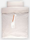 Noukie's - Dekbedovertrek - Bedje - 100x140 cm beige - Giraf -Veloudoux