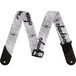 Jackson Cracked Mirror sangle de guitare blanche
