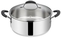 LAGOSTINA RVS koekenpan met deksel 26 cm