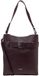 Marc O'Polo Brinja Hobo Bag Black Cherry Schoudertas Leer Vrouwen