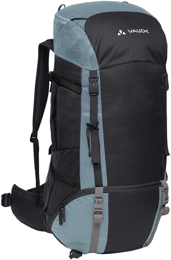 VAUDE Hidalgo 42+8 Rugzak Outdoor Sport 50L Zwart Gerecycled Polyester Unisex Kinderen