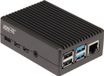Joy-it rb-alucaseP4+08 SBC-behuizing Geschikt voor serie: Raspberry Pi® Incl. passieve koeler Zwart