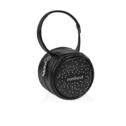 Miniland Paci Pocket Geweven fopspeenhouder met handvat Deluxe Silver