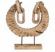Decoratieve figuren Natuurlijk Hoorns 50 x 12 x 42 cm