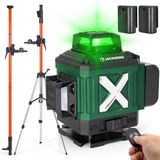JACKMEND 4D Kruislijnlaser Met Plafondstatief 5.5m