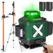 JACKMEND 4D Kruislijnlaser Met Plafondstatief 5.5m