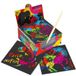 Jar Melo Kit d’art au grattoir avec notes - Arc-en-ciel