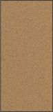 vidaXL Deurmat anders crème en zwart 120 x 250 cm polyamide en pvc