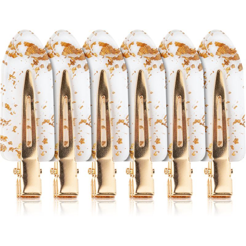 Gold Flake No Crease Clips