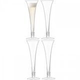 L.S.A. Champagne Flute, Glas, Kleurloos, 7.1 X 7.1 X 20.3 cm