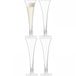 L.S.A. Champagne Flute, Glas, Kleurloos, 7.1 X 7.1 X 20.3 cm