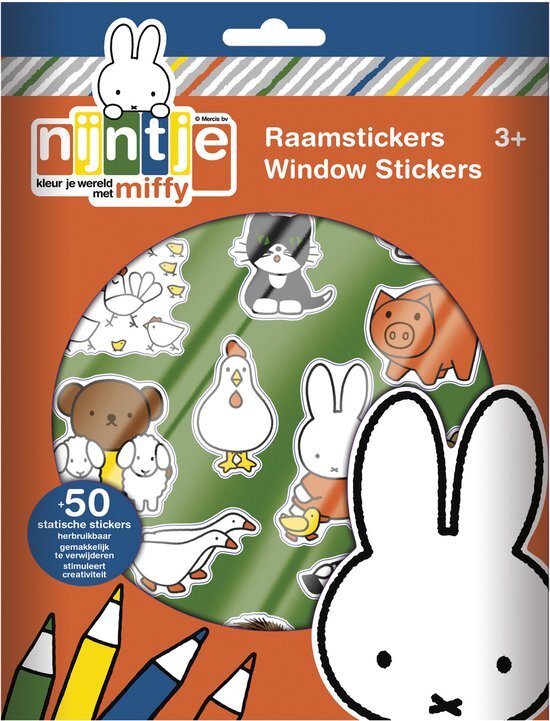 Bambolino Toys Nijntje Raamstickers