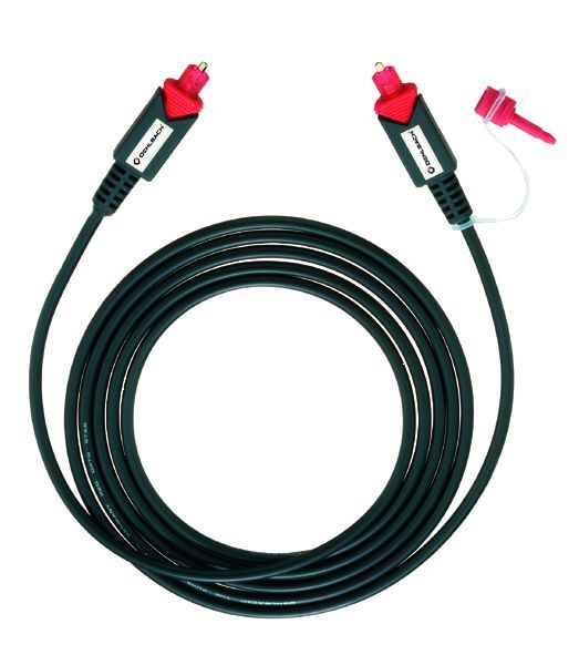 Oehlbach Toslink-kabel Red Opto Star 1,5 m zwart