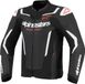 Alpinestars GP Force V2 Air Motorfiets Leren Jas - Zwart/wit - Maat 52