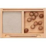Wooden Story Plateau de sable + porte-cartes