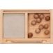 Wooden Story Plateau de sable + porte-cartes