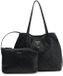 GUESS shopper Victtoria 2 in 1 Tote Black Logo zwart