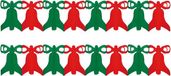 Bellatio Decorations Fest-Dekor Gmbh 2x stuks kerstslinger met kerstklokken 3 meter