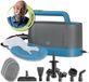Lichterblitz Handstoomreiniger – 1200W, 1L, 45 min gebruiksduur, inclusief stoomhandschoen en 7 opzetstukken