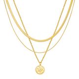 Eastside Ketting Goudgeel Zirkonia 46 cm