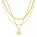 Eastside Ketting Goudgeel Zirkonia 46 cm