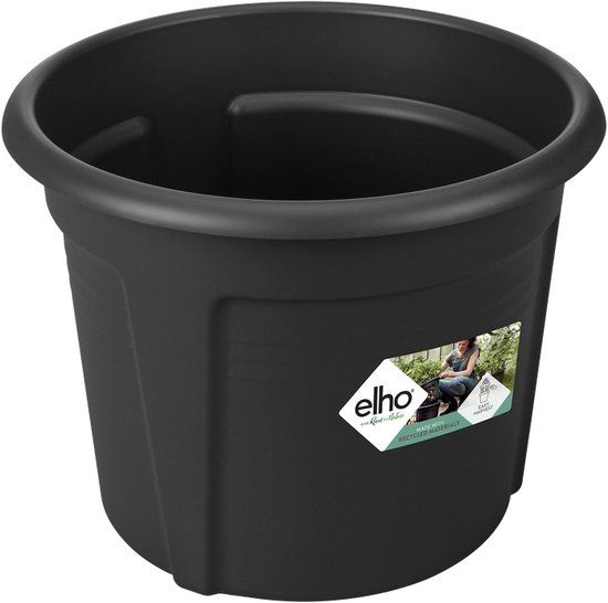 Elho Green Basics Potato Pot - 33cm - Living Black