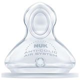 NUK 10124014 First Choice+ Anti-Colic drinkzuiger, siliconen, S (0 - 6 maanden)