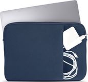 Coverzs Laptophoes 14 inch & 15.6 inch (donkerblauw)