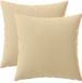 vidaXL - Kussen - HEERLEN - Beige - Polyester