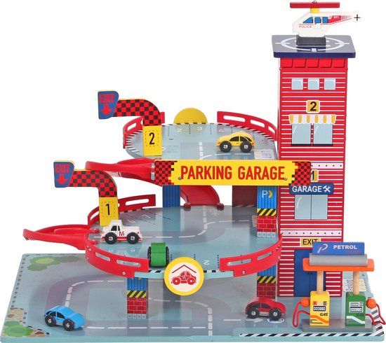 Mentari Houten Garage Rood - Playwood - MT3381