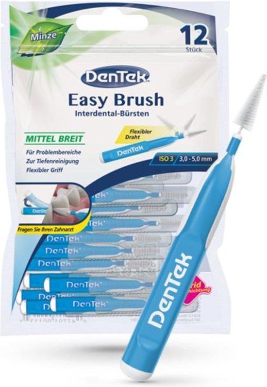 Dentek Easy Brush Interdentale rager ISO 3 - 5 mm - 12 stuks