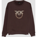 Sweatshirt Liefde Vogels Femme Brun