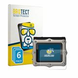 BROTECT Screenprotector 6 Stuks voor Shearwater Perdix 3 Beschermglas Transparant