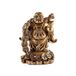 Lachineuse Lachende Boeddha Beeldje - Gouden Hars - 16,5 cm