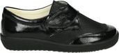Christian Dietz 971 LOCARNO Noir Cuir/Textile Baskets basses femme Taille 38.5