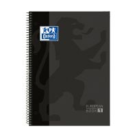 Oxford Classic Collegeblok A4+ - 80 vel - Gelinieerd - Zwart