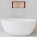 Hotbath &More Inbouwnis - 30 x 60 x 10 cm - Geborsteld Koper PVD
