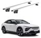 Citroen Porte-bagages pour Citroen C5 X (2022-2026), aluminium, gris, avec ABE-keurmerk