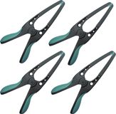 wolfcraft - 4 Spitsveerklemmen PRO - Veerklem 70 mm - 8643000