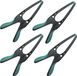 wolfcraft - 4 Spitsveerklemmen PRO - Veerklem 70 mm - 8643000